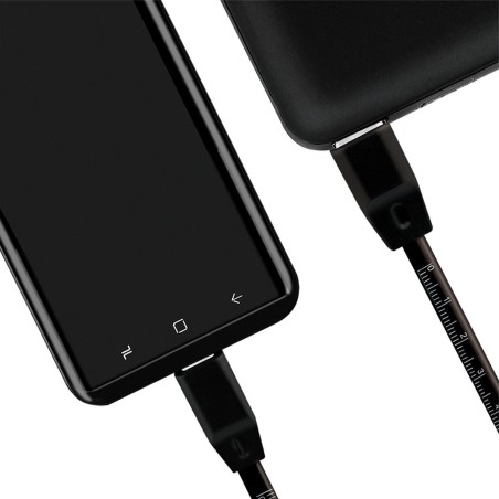LogiLink 1m USB 2.0 USB Type-C Cable - High-Quality Black Cable for Fast Data Transfer | 4052792052848